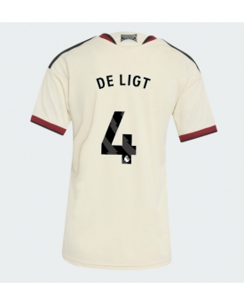 Manchester United Matthijs de Ligt #4 Maglia Gara Terza Repliche 2026-27 Donna Maniche Corte Manchester United Matthijs de Ligt #4 Maglia Gara Terza Repliche 2026-27 Donna Maniche Corte